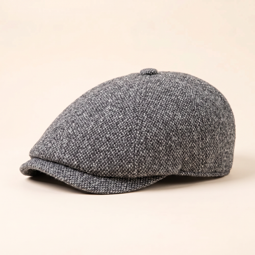 Flecked Eight-Panel Cap
