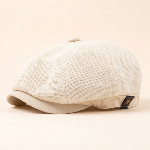 Linen Crown Cap